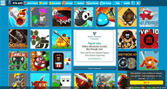 Desktop Screenshot of friva10games.com